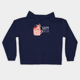 Happy New Year Kids Hoodie